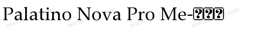 Palatino Nova Pro Me字体转换 Palatino Nova Pro Me字体转换